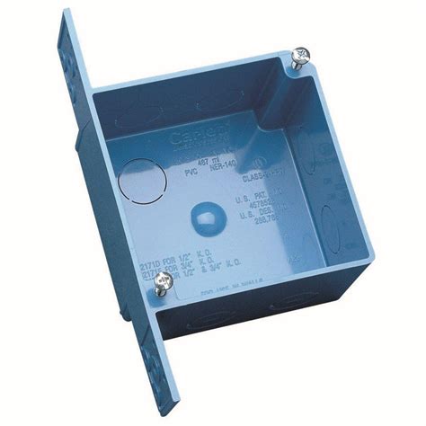 4 square electrical deep box with brackets|shallow 4x4 electrical box.